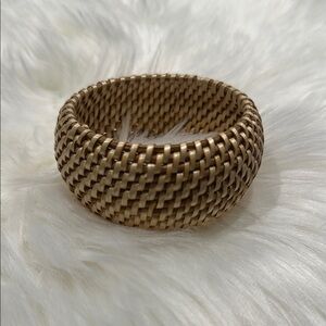 Elegant Woven Straw Bracelet